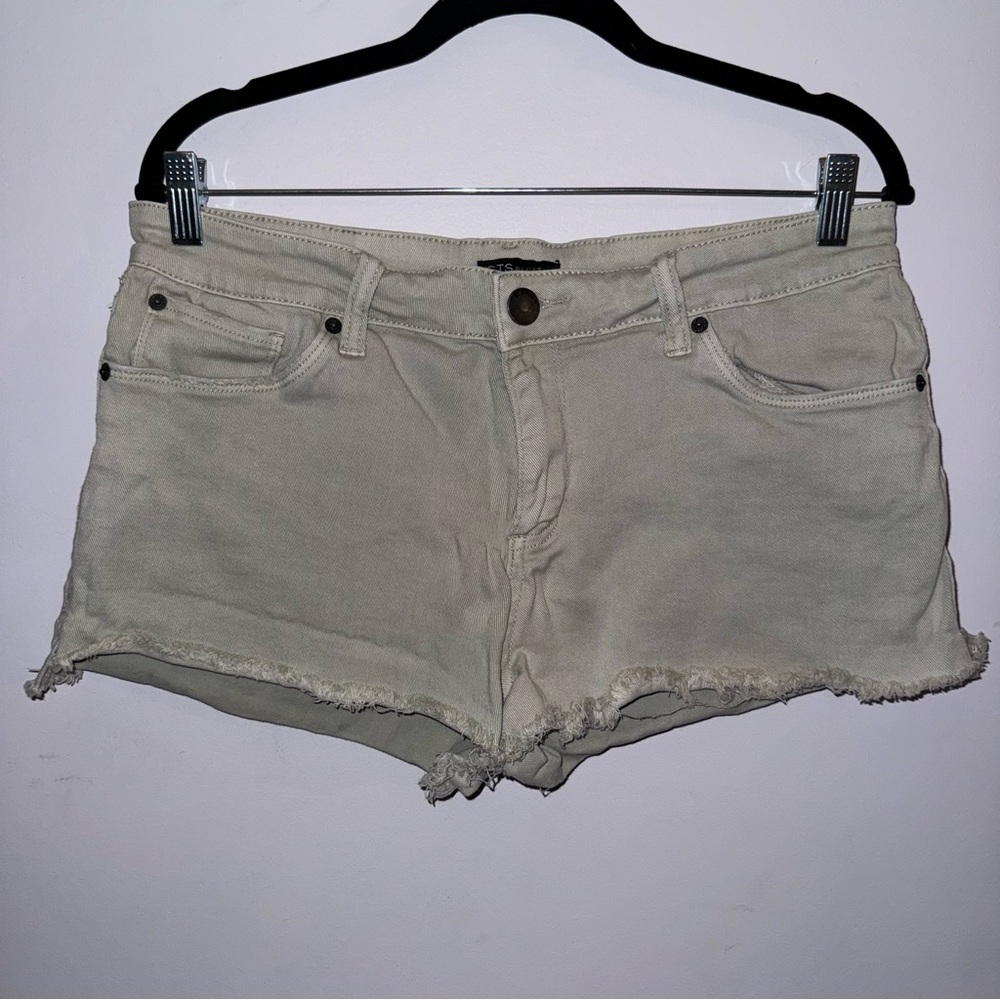 STS Blue Azimuth Frayed Hem Shorts Off-White size 31